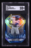 Ernie Banks 2022 Topps Diamond Greats Die Cuts Blue #DGDC8 (SGC 10) at PristineAuction.com