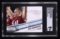 Rob Gronkowski 2010 Prestige Draft Picks Light Blue #283 #387/999 RC (SGC 9) at PristineAuction.com