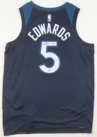 Anthony Edwards Signed Timberwolves Nike Swingman Authentic Jersey (PSA) at PristineAuction.com