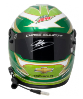 Chase Elliott Signed NASCAR Mountain Dew Full-Size Helmet (Elliott) at PristineAuction.com