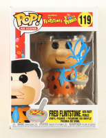 John Goodman Signed "The Flinstones Fruity Pebbles" #119 Fred Flinstone with Fruity Pebbles Funko Pop! Vinyl Figure (PSA) at PristineAuction.com