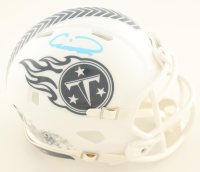 Calvin Ridley Signed Titans Salute To Service Alternate Speed Mini Helmet (Beckett) at PristineAuction.com