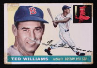 Ted Williams 1955 Topps #2 at PristineAuction.com