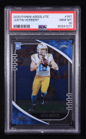 Justin Herbert 2020 Panini Absolute #167 RC (PSA 10) at PristineAuction.com
