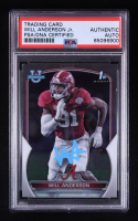 Will Anderson Jr. Signed 2022 Bowman Chrome University #52 RC (PSA) at PristineAuction.com