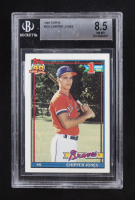 Chipper Jones 1991 Topps #333 RC (BGS 8.5) at PristineAuction.com