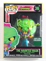 R.L. Stein Signed "Goosebumps" #36 The Haunted Mask Funko Pop! Vinyl Figure (JSA) at PristineAuction.com
