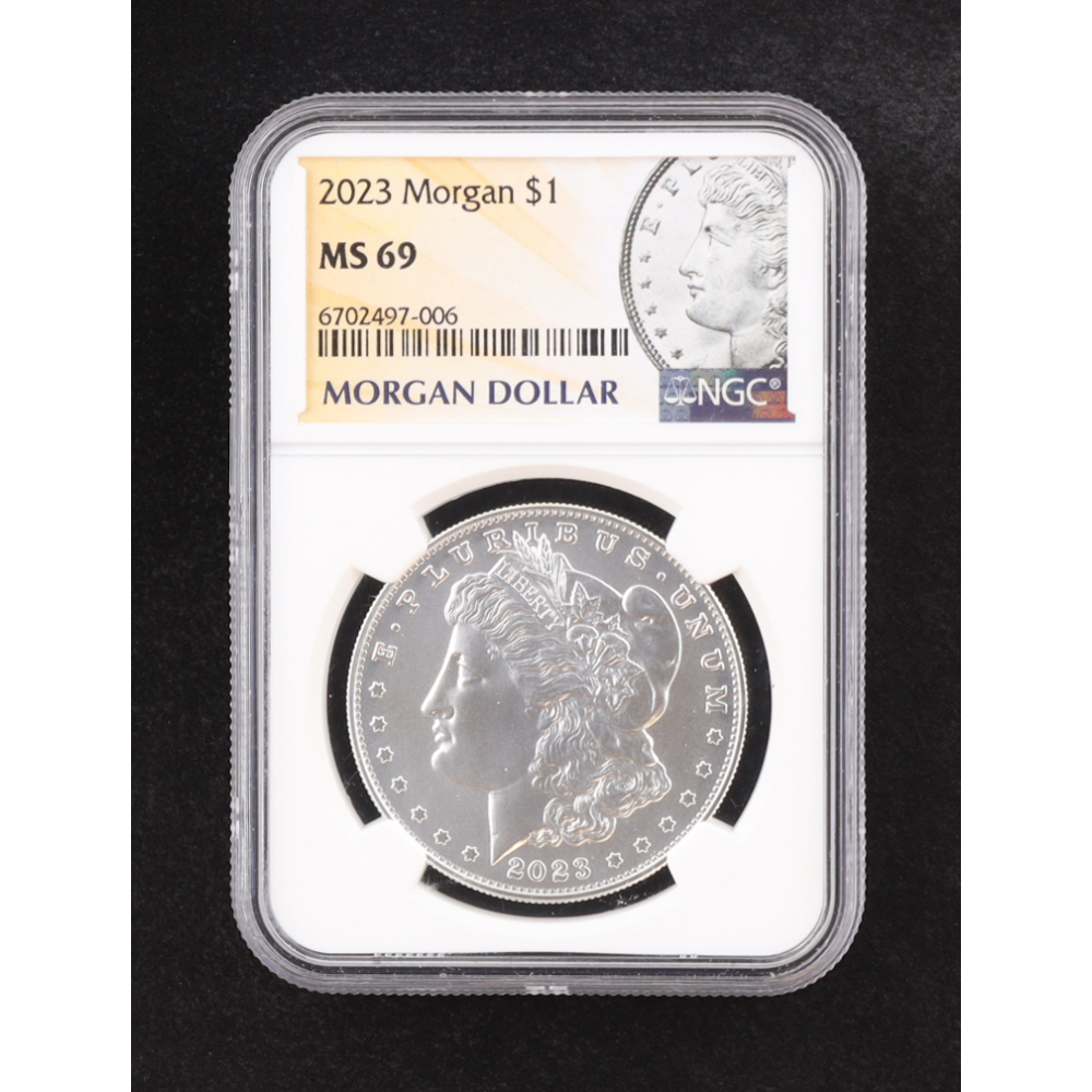 2023 Morgan Silver Dollar (NGC MS69) at PristineAuction.com