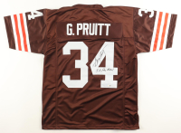 Greg Pruitt Signed Jersey Inscribed "5x Pro Bowl" (JSA) at PristineAuction.com