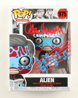 Alan Howarth Signed "They Live" #975 Alien Funko Pop! Vinyl Figure Inscribed "Composer" & "Obey" with Hand-Drawn Sketch (AutographCOA) at PristineAuction.com