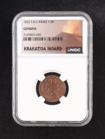1822-S N.E. Indies 1/4 Shilling - Krakatoa Hoard (NGC GENUINE) at PristineAuction.com