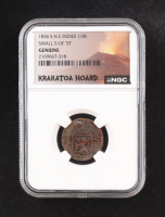 1836-S N.E. Indies 1/4 Shilling, Small S of "ST" - Krakatoa Hoard (NGC GENUINE) at PristineAuction.com