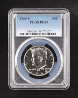 1969-S Kennedy Half Dollar - 40% Silver Proof (PCGS PR69) at PristineAuction.com