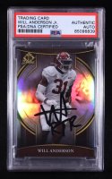 Will Anderson Jr. Signed 2022 Bowman Chrome University Bowman Invicta #BI3 RC Inscribed "RTR" (PSA) at PristineAuction.com
