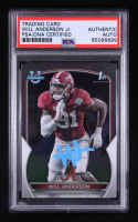 Will Anderson Jr. Signed 2022 Bowman Chrome University #52 RC (PSA) at PristineAuction.com