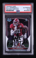 Will Anderson Jr. Signed 2022 Bowman Chrome University #52 RC Inscribed "Roll Tide" (PSA) at PristineAuction.com