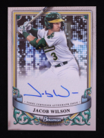 Jacob Wilson 2024 Bowman Sterling Prospect Autographs #PAJW RC at PristineAuction.com