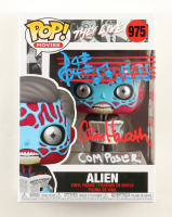 Alan Howarth Signed "They Live" #975 Alien Funko Pop! Vinyl Figure Inscribed "Composer" & "All Out Of Bubble Gum" with Hand-Drawn Sketch (AutographCOA) at PristineAuction.com