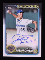 Jacob Misiorowski 2024 Topps Pro Debut Autographs #PD171 RC at PristineAuction.com