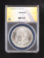 1899-O Morgan Silver Dollar (ANACS MS63) at PristineAuction.com