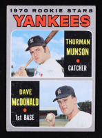 Thurman Munson / Dave McDonald 1970 Topps #189 Rookie Stars RC at PristineAuction.com