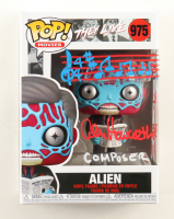 Alan Howarth Signed "They Live" #975 Alien Funko Pop! Vinyl Figure Inscribed "Composer" & "All Out Of Bubble Gum" with Hand-Drawn Sketch (AutographCOA) at PristineAuction.com