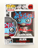 Alan Howarth Signed "They Live" #975 Alien Funko Pop! Vinyl Figure Inscribed "Composer" & "Obey" with Hand-Drawn Sketch (AutographCOA) at PristineAuction.com