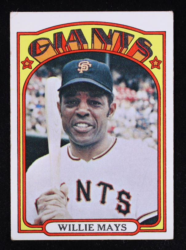 Willie Mays 1972 Topps #49 at PristineAuction.com Willie Mays 1972 Topps #49 at PristineAuction.com
