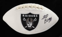 Fred Biletnikoff Signed Raiders Logo Football (Beckett) at PristineAuction.com