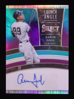 Aaron Judge 2020 Select Launch Angle Autographs Prizms Tri-Color #1 #06/49 at PristineAuction.com