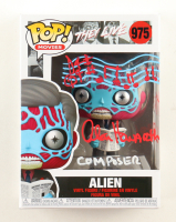 Alan Howarth Signed "They Live" #975 Alien Funko Pop! Vinyl Figure Inscribed "Composer" & "They Live" with Hand-Drawn Sketch (AutographCOA) at PristineAuction.com