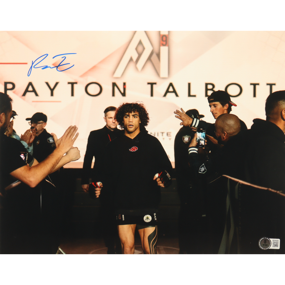 Payton Talbott Signed UFC 11x14 Photo (Beckett) at PristineAuction.com