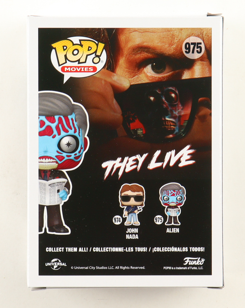 Alan Howarth Signed "They Live" #975 Alien Funko Pop! Vinyl Figure Inscribed "Composer" & "They Live" with Hand-Drawn Sketch (AutographCOA) at PristineAuction.com Alan Howarth Signed "They Live" #975 Alien Funko Pop! Vinyl Figure Inscribed "Composer" & "They Live" with Hand-Drawn Sketch (AutographCOA) at PristineAuction.com