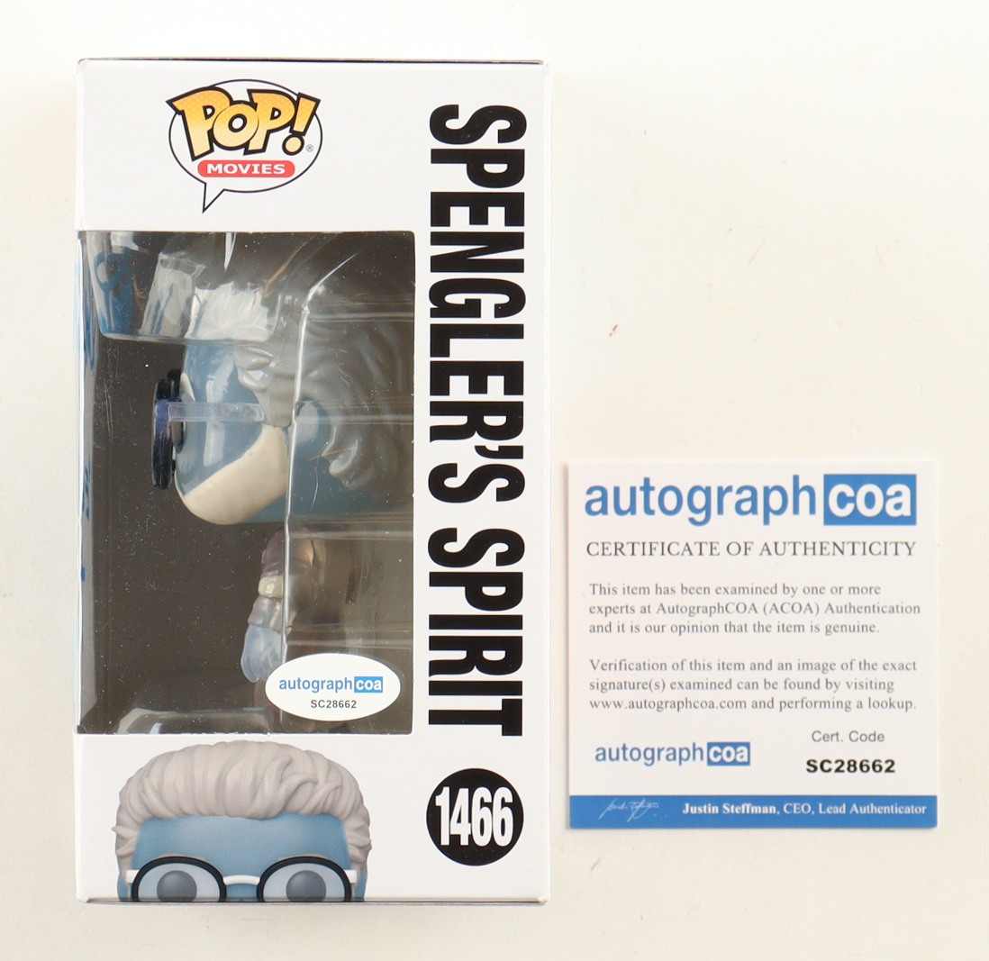 Bob Gunton Signed "Ghostbusters: Afterlife" #1466 Spengler's Spirit Funko Pop! Vinyl Figure Inscribed "'Egon' +" (ACOA) at PristineAuction.com Bob Gunton Signed "Ghostbusters: Afterlife" #1466 Spengler's Spirit Funko Pop! Vinyl Figure Inscribed "'Egon' +" (ACOA) at PristineAuction.com
