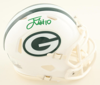 Jordan Love Signed Packers Speed Mini Helmet (JSA) at PristineAuction.com