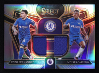 Enzo Fernandez / Moises Caicedo 2023-24 Select English Premier League Dual Swatches #1 at PristineAuction.com