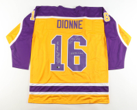 Marcel Dionne Signed Jersey Inscribed "HOF 92", "731 Goals", "6x 50 Goals" & "1771 Pts" (Beckett) at PristineAuction.com