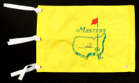 Jon Rahm Signed Masters Tournament Golf Pin Flag (PSA) at PristineAuction.com