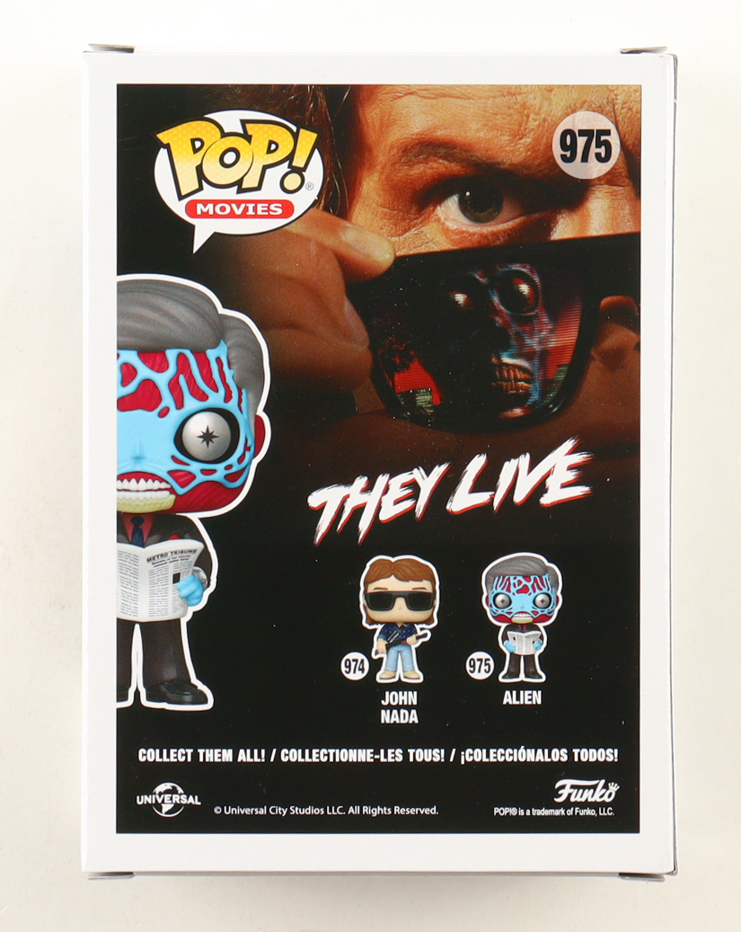 Alan Howarth Signed "They Live" #975 Alien Funko Pop! Vinyl Figure Inscribed "Composer" & "All Out Of Bubble Gum" with Hand-Drawn Sketch (AutographCOA) at PristineAuction.com Alan Howarth Signed "They Live" #975 Alien Funko Pop! Vinyl Figure Inscribed "Composer" & "All Out Of Bubble Gum" with Hand-Drawn Sketch (AutographCOA) at PristineAuction.com