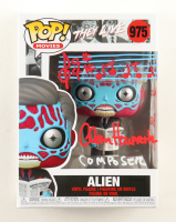 Alan Howarth Signed "They Live" #975 Alien Funko Pop! Vinyl Figure Inscribed "Composer" & "All Out Of Bubble Gum" with Hand-Drawn Sketch (AutographCOA) at PristineAuction.com