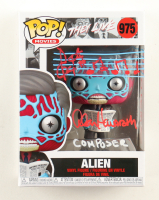 Alan Howarth Signed "They Live" #975 Alien Funko Pop! Vinyl Figure Inscribed "Composer" & "Obey" with Hand-Drawn Sketch (AutographCOA) at PristineAuction.com