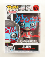 Alan Howarth Signed "They Live" #975 Alien Funko Pop! Vinyl Figure Inscribed "Composer" & "All Out Of Bubble Gum" with Hand-Drawn Sketch (AutographCOA) at PristineAuction.com