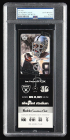 Ja'Marr Chase Signed Raiders Vs Bengals 2021 Game Ticket (PSA | Auto Grade PSA Authentic) at PristineAuction.com