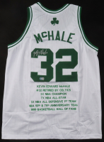 Kevin McHale Signed Career Highlight Stat Jersey (Beckett) at PristineAuction.com