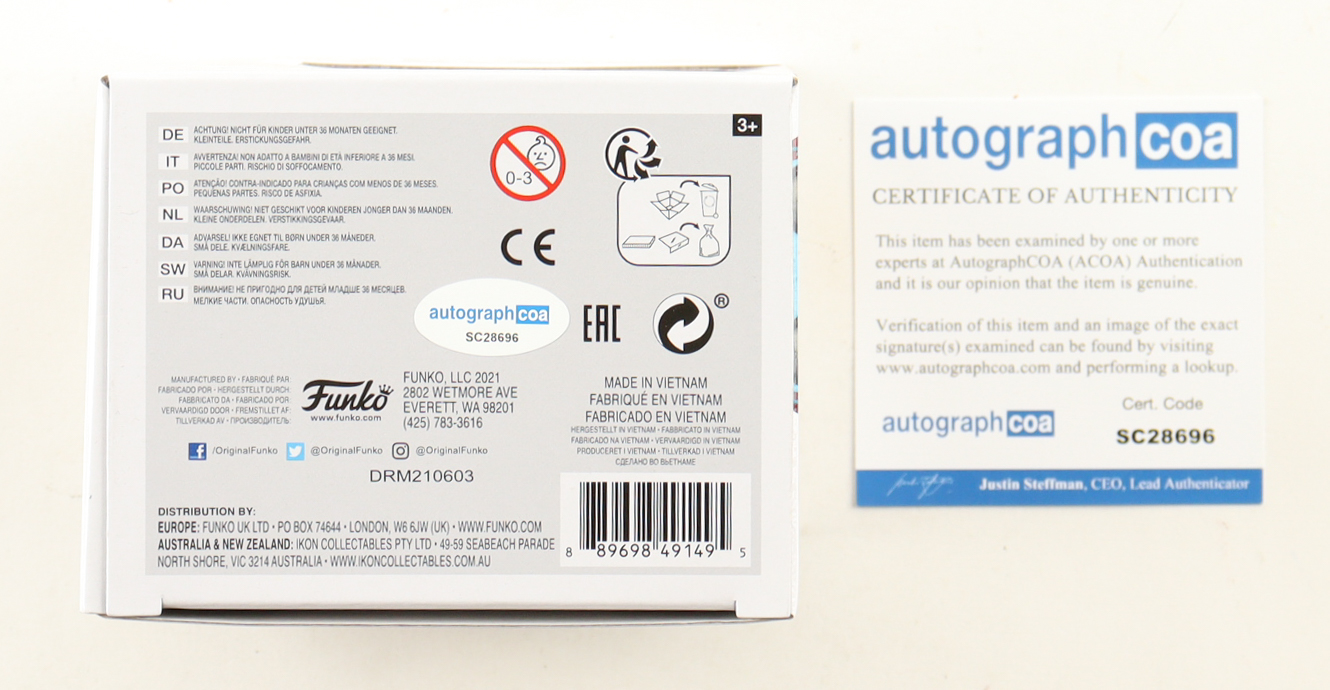 Alan Howarth Signed "They Live" #975 Alien Funko Pop! Vinyl Figure Inscribed "Composer" & "Obey" with Hand-Drawn Sketch (AutographCOA) at PristineAuction.com Alan Howarth Signed "They Live" #975 Alien Funko Pop! Vinyl Figure Inscribed "Composer" & "Obey" with Hand-Drawn Sketch (AutographCOA) at PristineAuction.com
