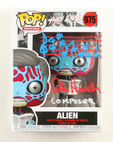 Alan Howarth Signed "They Live" #975 Alien Funko Pop! Vinyl Figure Inscribed "Composer" & "Obey" with Hand-Drawn Sketch (AutographCOA) at PristineAuction.com