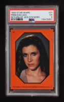 Leia 1983 Topps Star Wars Return of the Jedi Album Stickers #31 (PSA 5) at PristineAuction.com
