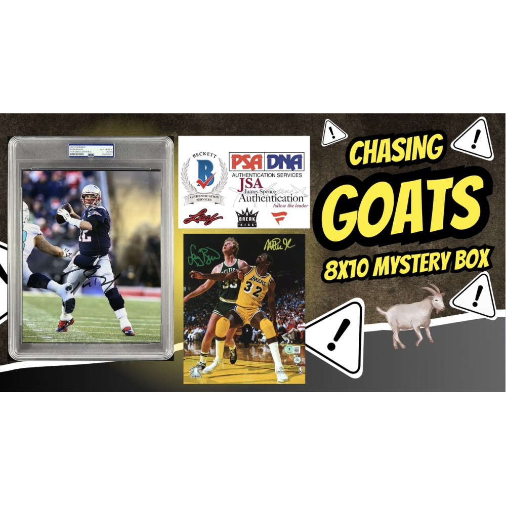 Break King: Chasing GOATs 8x10 Mystery Box at PristineAuction.com