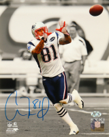 Aaron Hernandez Signed Patriots 8x10 Photo (Sure Shot) at PristineAuction.com