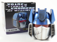 Frank Welker Signed Full-Size Hasbro Modern Icons "Transformers" Soundwave Vintage Helmet (JSA) at PristineAuction.com
